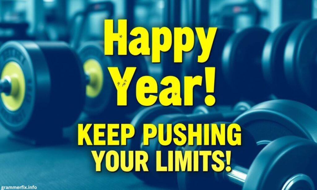 New Year Wishes for the Workout Enthusiast Brother