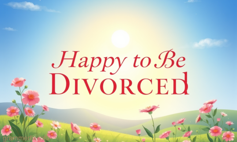 Empowering Happy to Be Divorced Quotes for Embracing Life's New Chapter