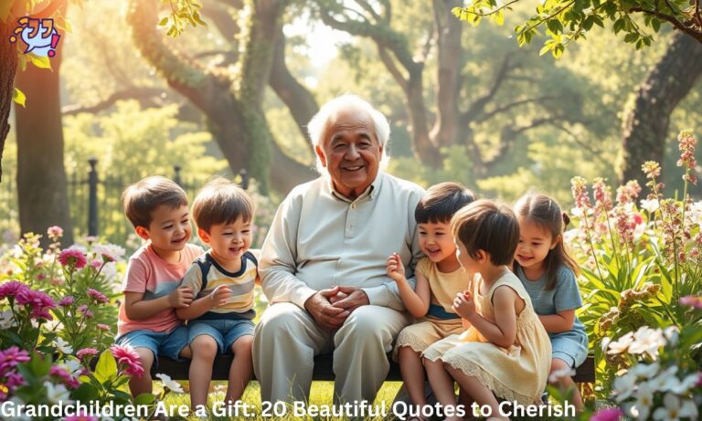 Grandchildren Are a Gift 20 Beautiful Quotes to Cherish